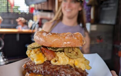 The 420 Strain Burger at Southern Soul BBQ